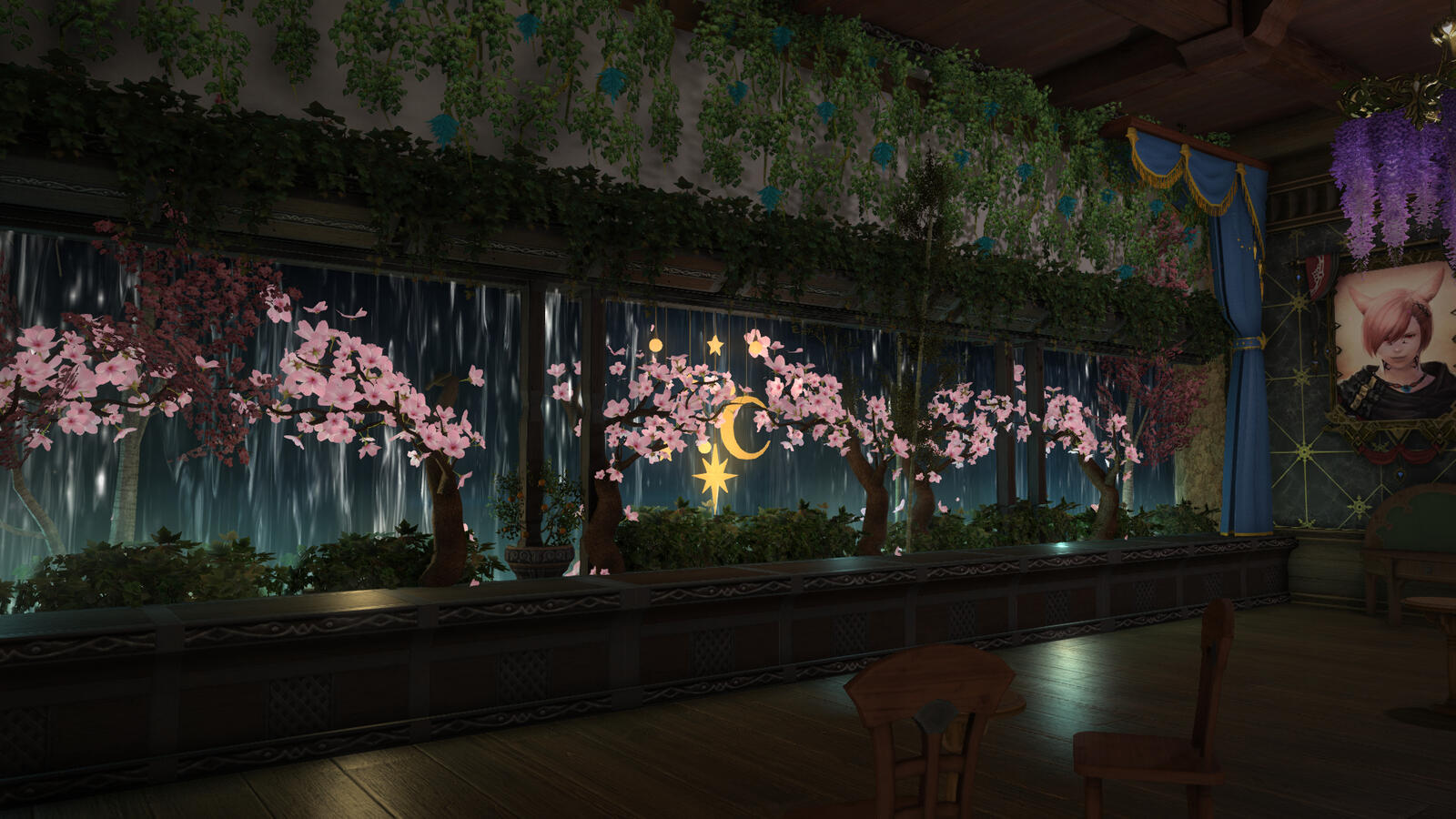 A balcony ready for all your musings and moody pictures.